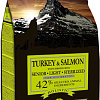 Сухой корм для собак Black Olympus Senior Light Sterilised Turkey &amp; Salmon (для всех пожилых стерилизованных пород с индейкой и лососем) 12 кг