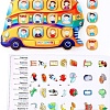 Развивающая игра Smile Decor Автобус. Логопедический городок П255