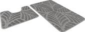 Набор ковриков Shahintex Актив Icarpet 50x80/50x40 (пепельный 01)