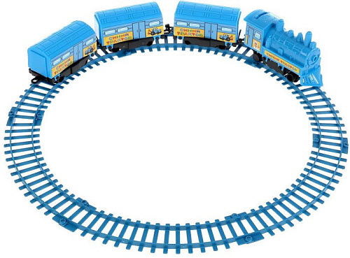 Набор железной дороги Играем вместе Синий Трактор 1611B159-R