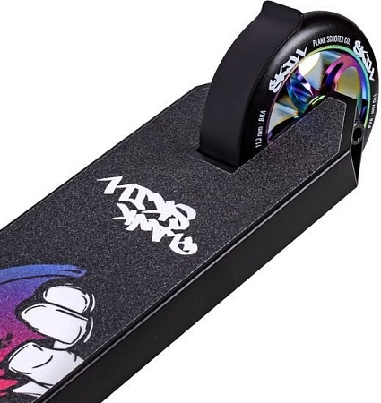 Трюковый самокат Plank P22-SKILL110 (черный)