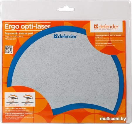 Коврик для мыши Defender Ergo opti-laser (50513)
