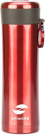 Термокружка Stinger HW-420-32-7620 0.42л (красный металлик)