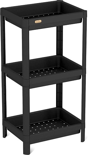 Стеллаж Sheffilton SHT-SS25-3 (черный)