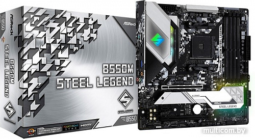 Материнская плата ASRock B550M Steel Legend