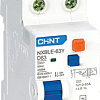 Дифференциальный автомат Chint NXBLE-63Y 1P+N 6A 30mA AС С 4.5kA 105540