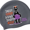 Шапочка для плавания Mad Wave Smart Assy (серебристый)