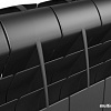 Биметаллический радиатор Royal Thermo Biliner 350 (Noir Sable, 3 секции)