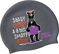 Шапочка для плавания Mad Wave Smart Assy (серебристый)