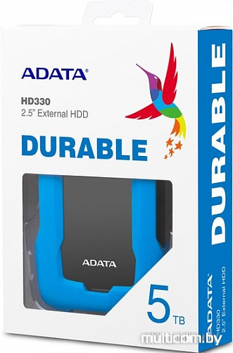 Внешний накопитель A-Data HD330 AHD330-5TU31-CBL 5TB (синий)