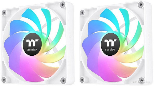 Набор вентиляторов Thermaltake CT140 Sync Reverse ARGB 2-Fan Pack CL-F176-PL14SW-A