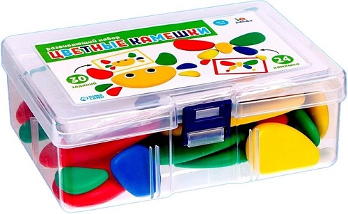 Развивающая игра Zabiaka Цветные камешки 7819257