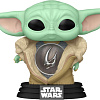 Фигурка Funko POP! Bobble Star Wars Mandalorian S10 Din Grogu with Armor (712) 80004