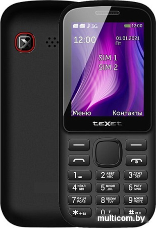Мобильный телефон TeXet TM-221 (черный)