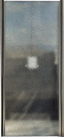 Душевая дверь MaybahGlass 198x89 MGD-436-5 (сатин стекло/хром матовый)