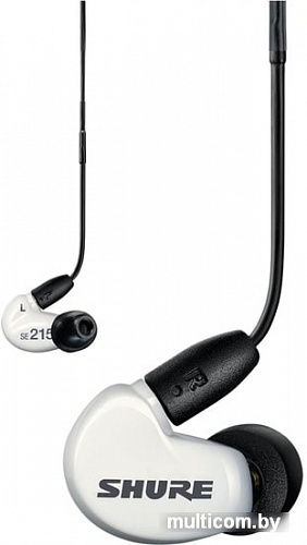 Наушники Shure SE215SPE-W+BT2-EFS