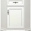 Тумба Black Red White Kentaki S320-KOMN1D1S/P (белый/белый)