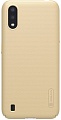 Чехол Nillkin Super Frosted Shield для Samsung Galaxy A01 (золотистый)
