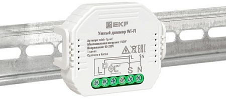 Реле EKF Wi-Fi Connect 1 канал SDSH-1G-WF
