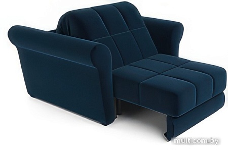 Кресло-кровать Мебель-АРС Гранд (велюр, темно-синий Luna 034)