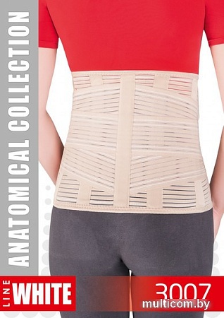 Корсет ортопедический пояснично-крестцовый MEK 3007 (M, бежевый)