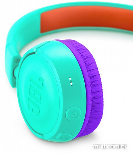 Наушники с микрофоном JBL JR300BT (бирюзовый)