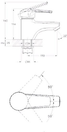 Смеситель G.Lauf LWZ1-A182