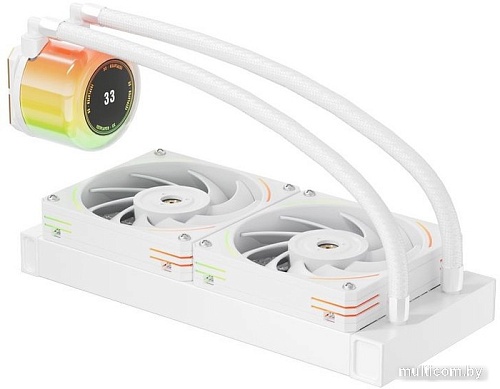 Жидкостное охлаждение для процессора 1stPlayer CC 240 (белый)