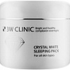 3W Clinic Маска для лица кремовая Crystal White Sleeping Pack 100 мл