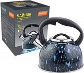 Чайник со свистком Mallony Lacrima (черный)