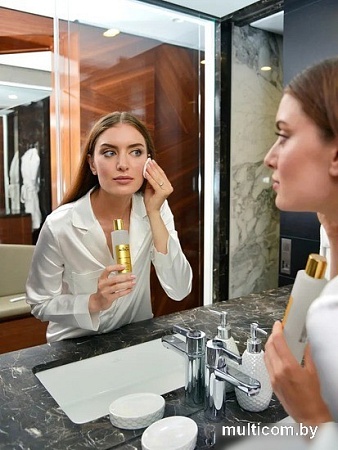 Zeitun Тоник для лица Saida Восстанавливающий для зрелой кожи с 24К золотом (200 мл)