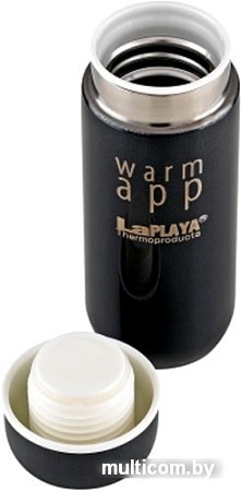 Термокружка LaPlaya 560033 0.2+0.2л (черный/белый)