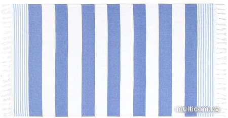 Полотенце Love Life Полоски 9821829 (100x180, синий)