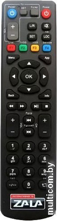 Пульт ДУ ZALA IP TV (черный)