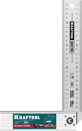 Угольник KRAFTOOL Quattro 3444