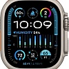 Умные часы Apple Watch Ultra 2 LTE 49 мм (титановый корпус, титановый/оранжевый, ремешок из эластомера)