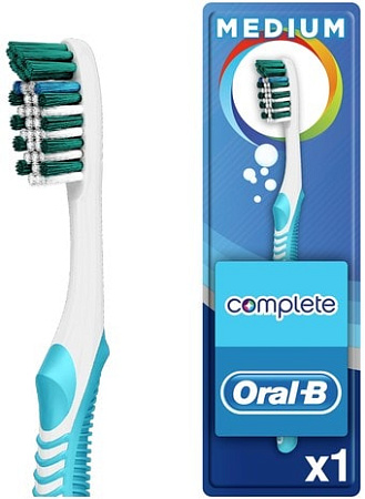 Зубная щетка Oral-B Complex Глубокая Чистка средней жесткости (1 шт)