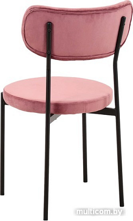 Стул Stool Group Барбара (велюр пыльно-розовый/черный)