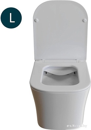 Унитаз подвесной Wave Promo (белый глянец)