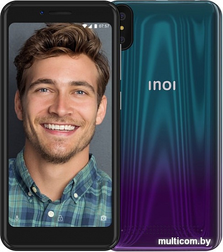 Смартфон Inoi 3 Lite (сумеречный зеленый)