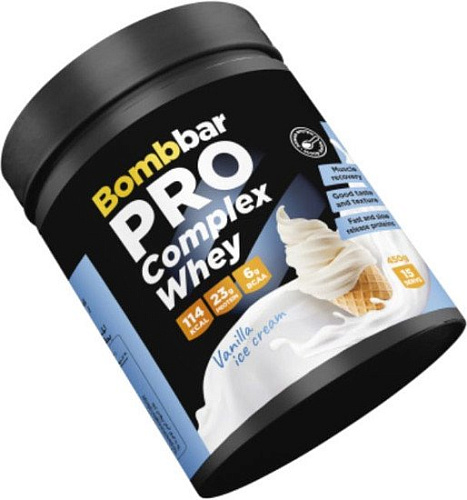 Протеин комплексный Bombbar Pro Complex Whey (450 г, ваниль)