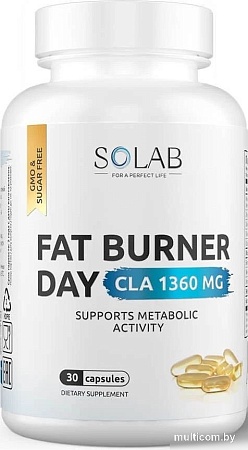 Аминокислоты Solab Fat Burner Day (30 капсул)