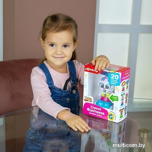 Развивающая игрушка Азбукварик Заюшка Зайка 2909