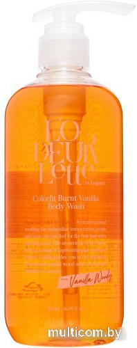 L'odeurlette In England Colorfit Burnt Vanilla Body Wash (500 мл)