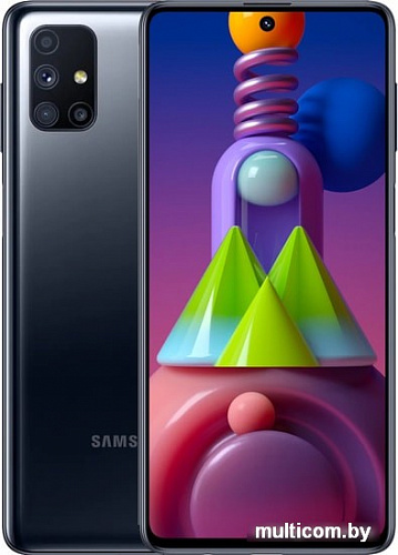 Смартфон Samsung Galaxy M51 SM-M515F/DSN 6GB/128GB (черный)