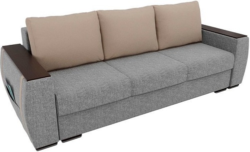 Диван Лига диванов Брион 101774 (серый/бежевый)