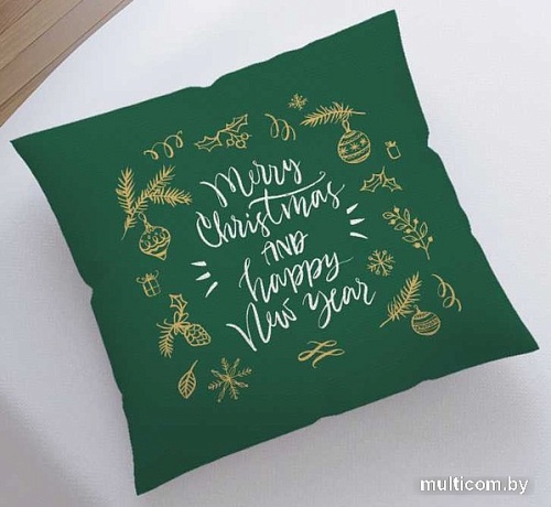 Чехол на подушку JoyArty Счастливых праздников sl_185489V1