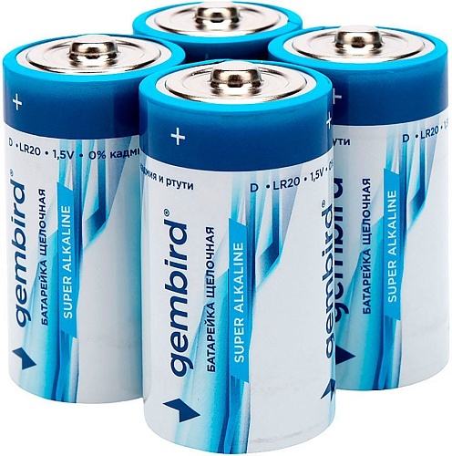 Батарейка Gembird GB-LR20-4B