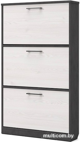 Тумба для обуви MyStar Юта 106.05 (металл бруклин/лиственница сибирская)