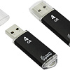 USB Flash Smart Buy 4GB V-Cut Black (SB4GBVC-K)
